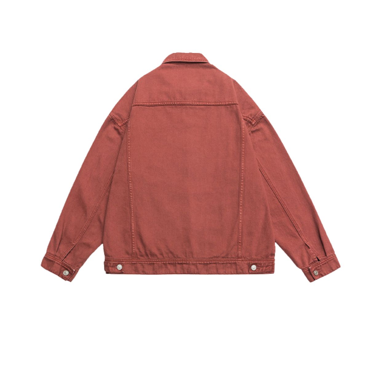 Unisex Washed Trucker Denim Jacket