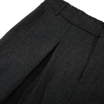 Vintage Draped Pleated Bermuda Shorts