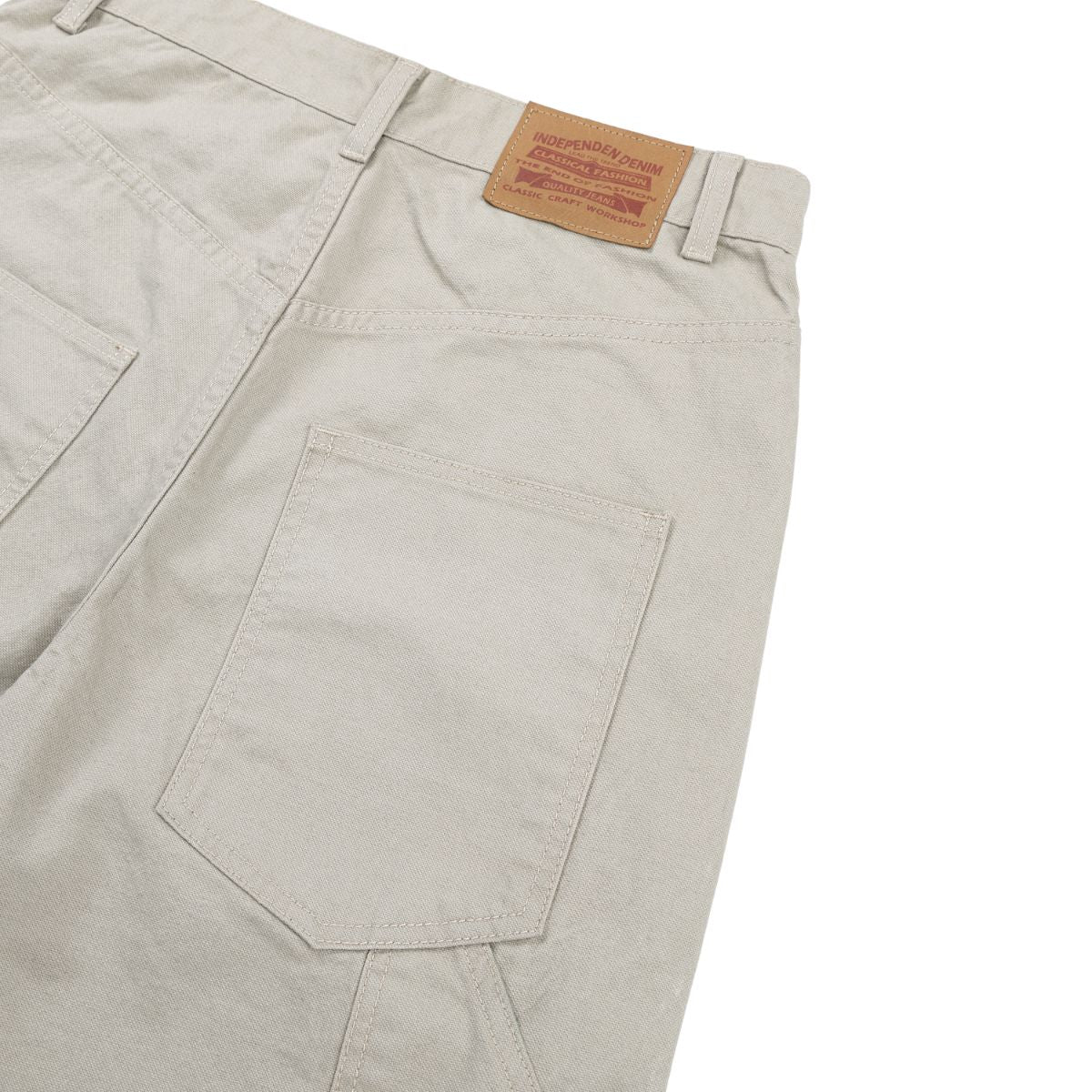 Heavy‑Weight Pearl‑Weave Twill Carpenter Work Pants