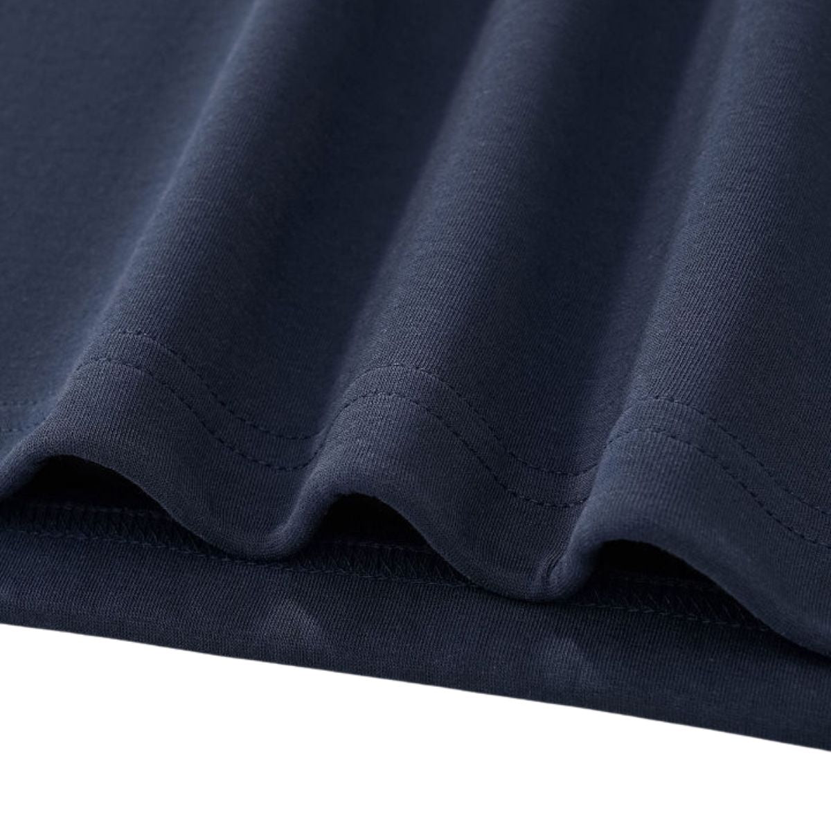 V‑Neck Color‑Contrast Hem Adjustable Drawstring Elastic Polo Sweatshirt