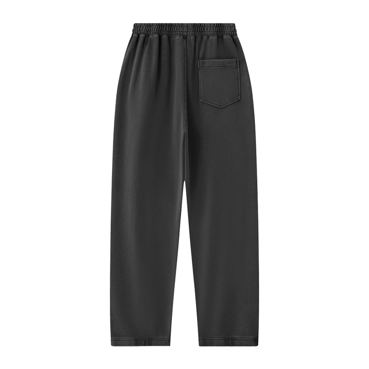 Loose Draped Wide‑Leg Washed Distressed Casual Pants