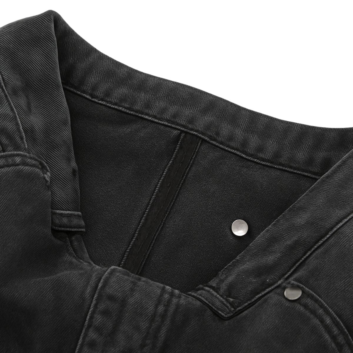 Men's Distressed Punk Cargo Pants â€?Loose Wide-Leg Streetwear