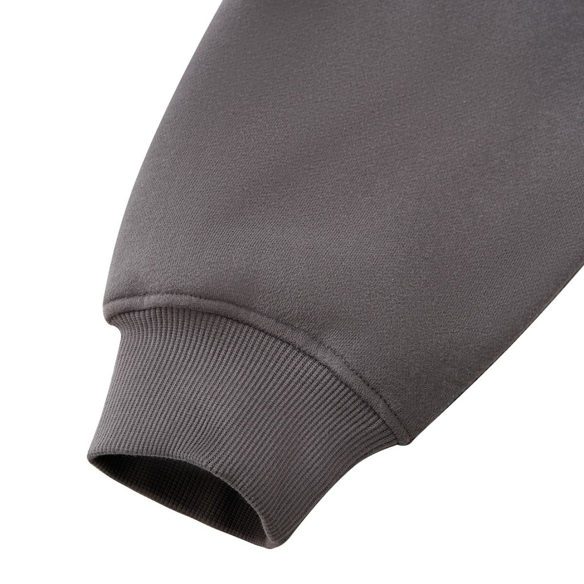 Color‑Blocked Fleece Lined Raglan Retro Loose Hoodie