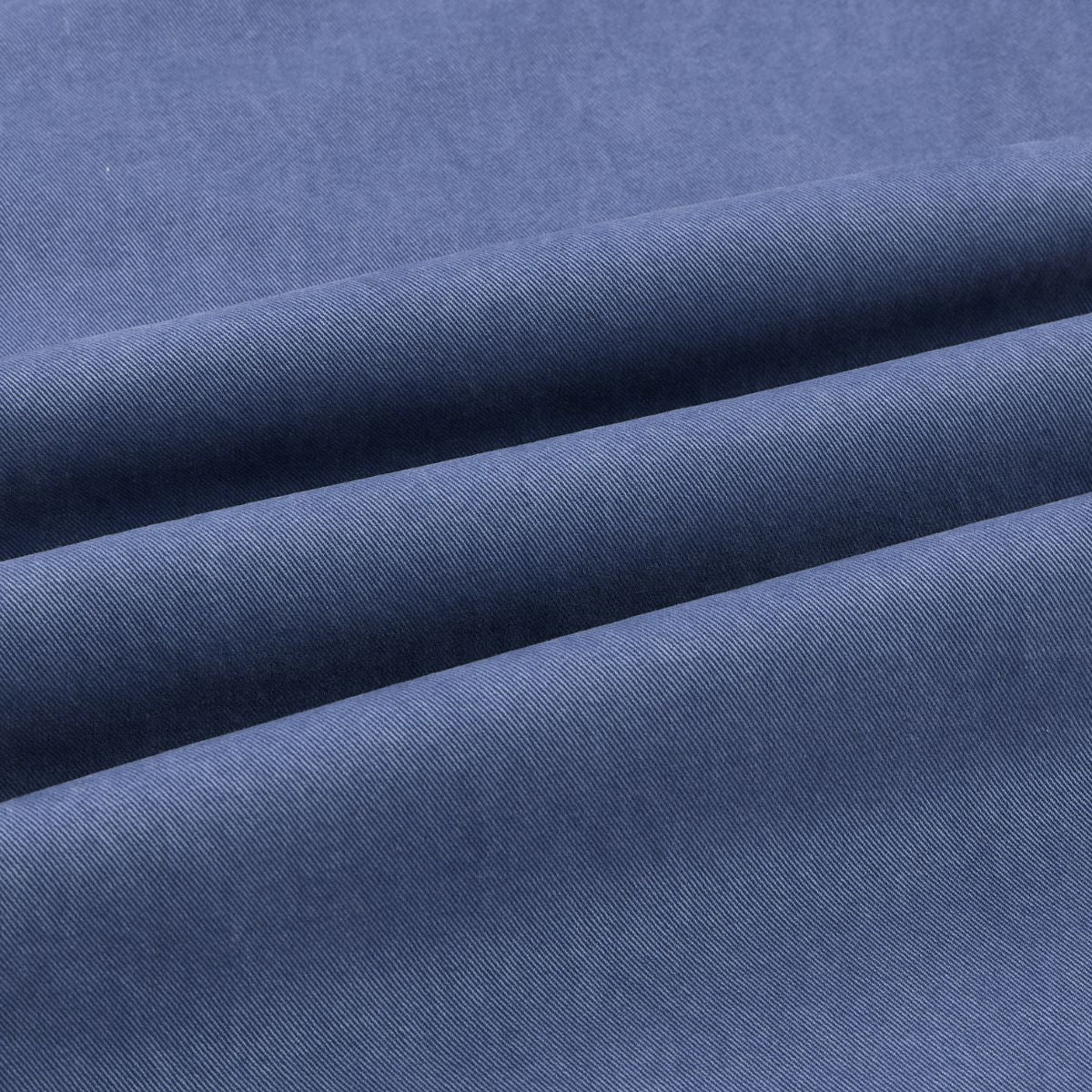 Vintage Washed Faded French‑Blue Wide‑Leg Pants