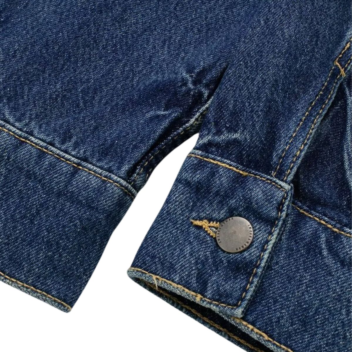 Hip-hop Versatile Pocket-decorated Loose Denim Shirt Jacket