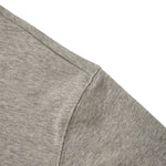 Quiet Luxury Melange Half-Placket Polo Sweatshirt