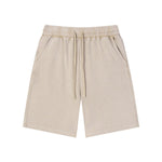 Bermudas con lavado vintage y salpicaduras de tinta
