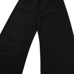Voluminous Wide‑Leg Twill Casual Pants