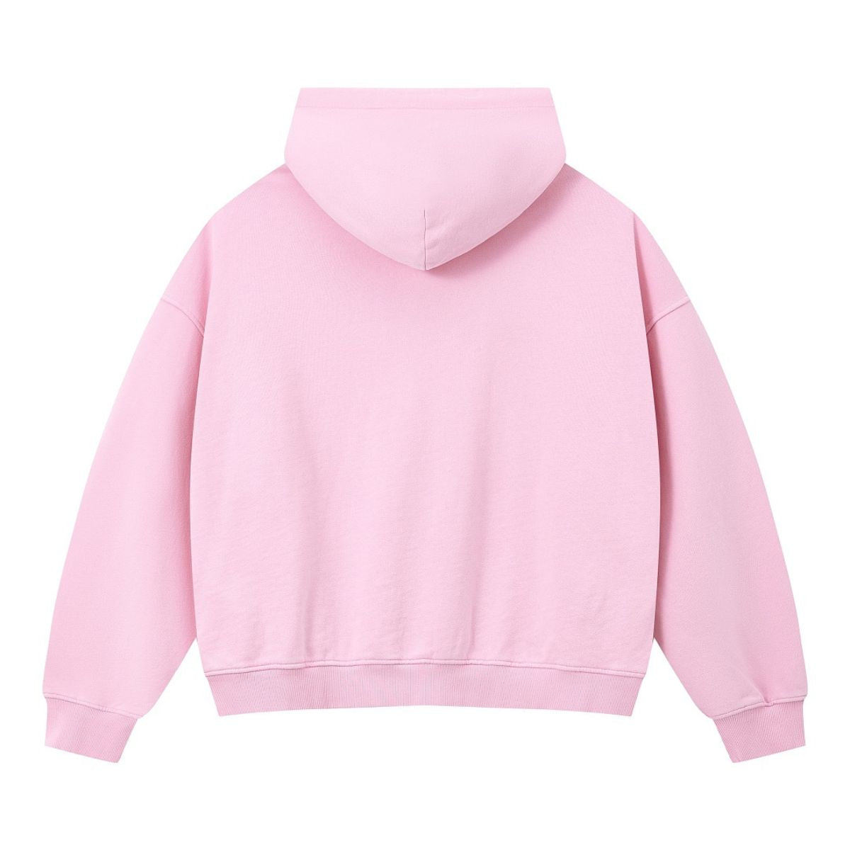 Vintage 370G Brushed Cotton Snow‑Washed Boxy Drop‑Shoulder Hoodie