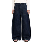Vintage Slub Carpenter Baggy Denim Pants