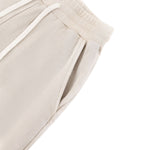 Heavyweight Washed Snow Wash Cotton Flare Pants for Women