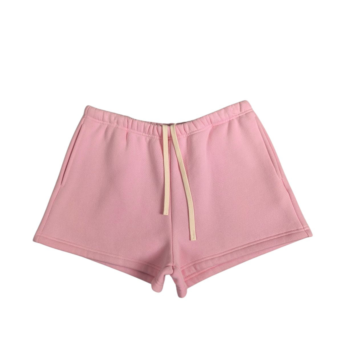 Fleece‑Lined Drawstring Athletic Shorts