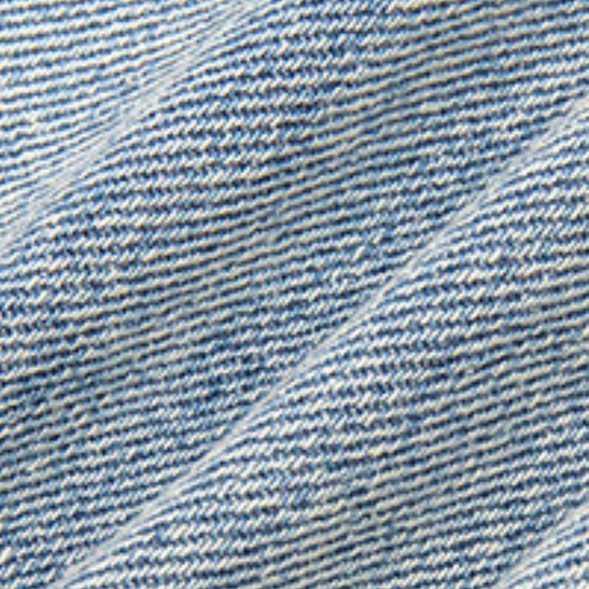 Faded Distressed Pleat Panel Oversized Loose Flared Jeans