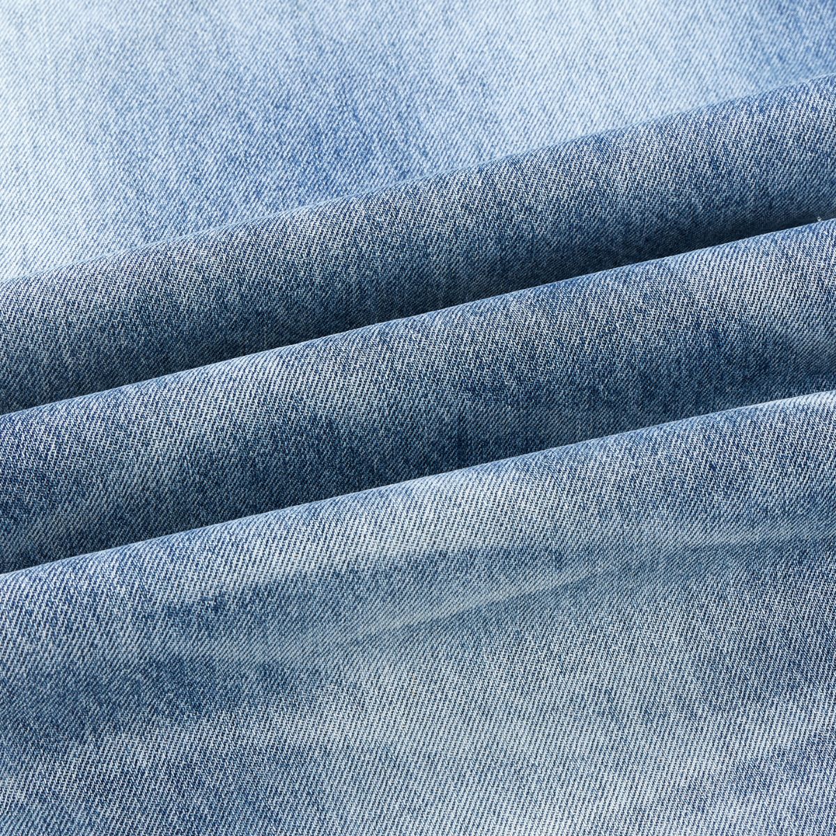 Whiskering Process Vintage Denim