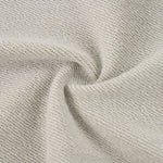 Loose Crew Neck Raw Edge Washed Sweatshirt