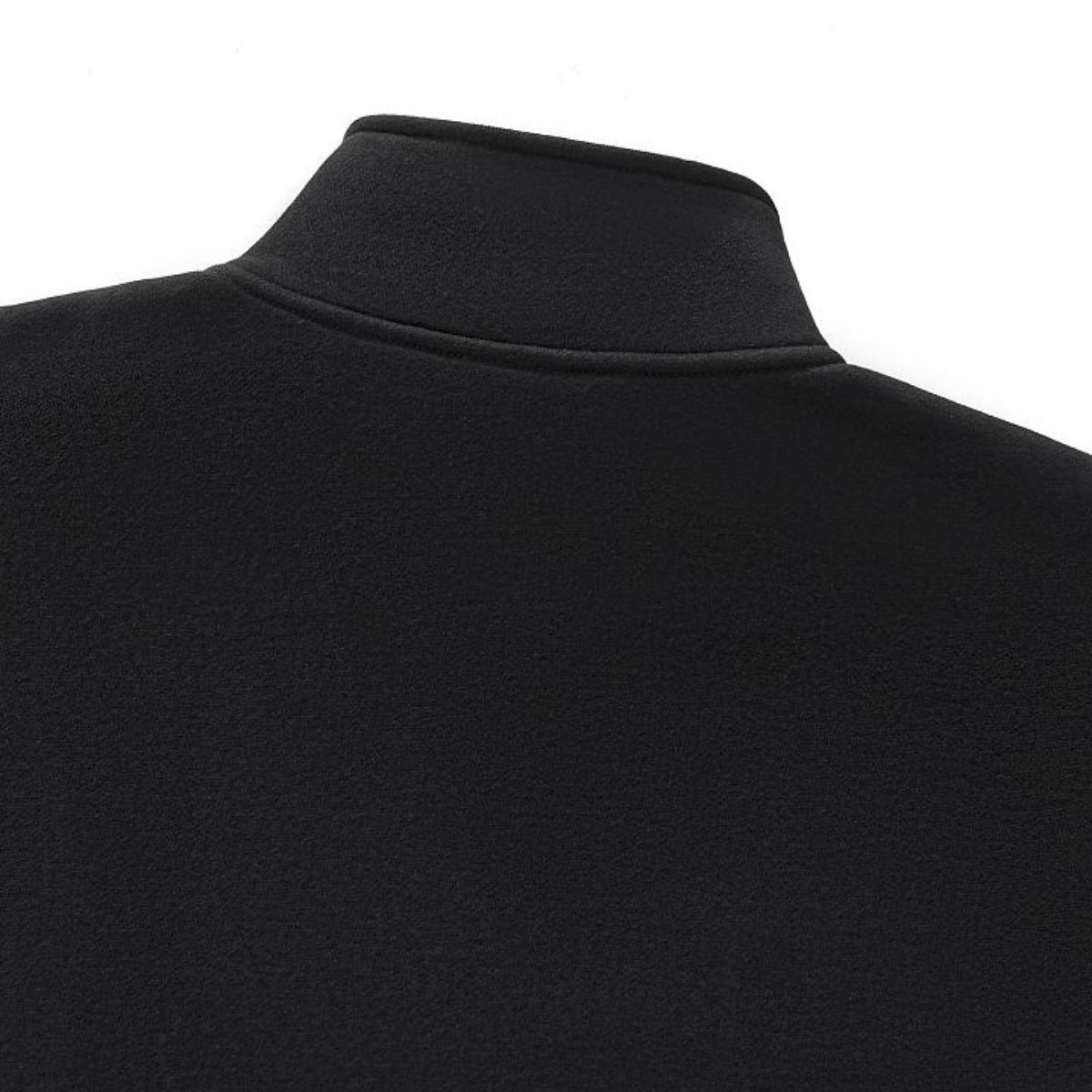 Short Wide Batwing Mock Neck Zip Up Sports Sweatshirt