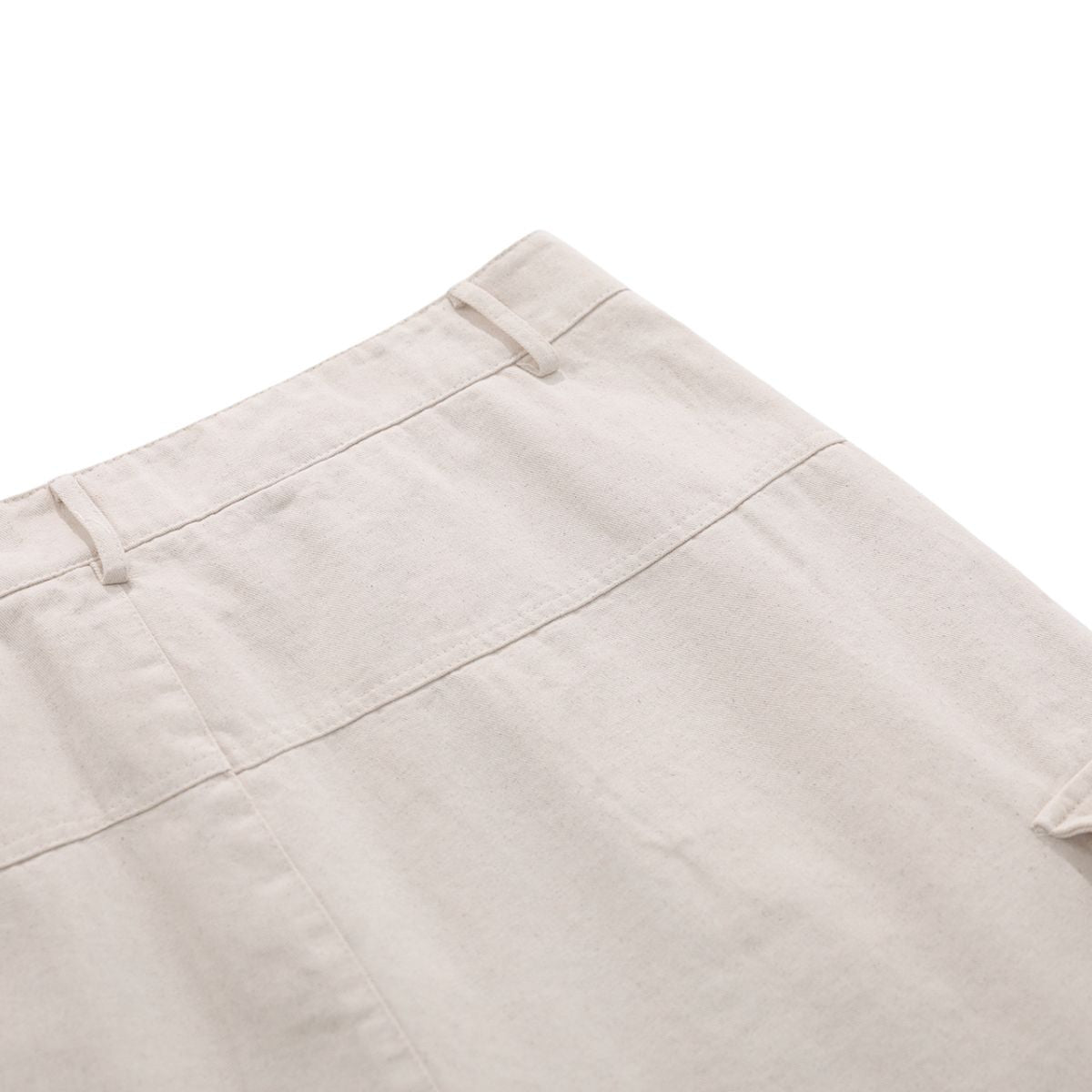 Vintage Multi-Pocket Cargo Bermuda Shorts