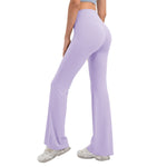 High Waist Micro Flare Yoga Pants for Women Moisture