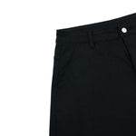 Balloon‑Cut Curved Wide Leg Trousers
