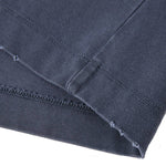 Oversized Heavy Washed Destroyed Cotton Tee