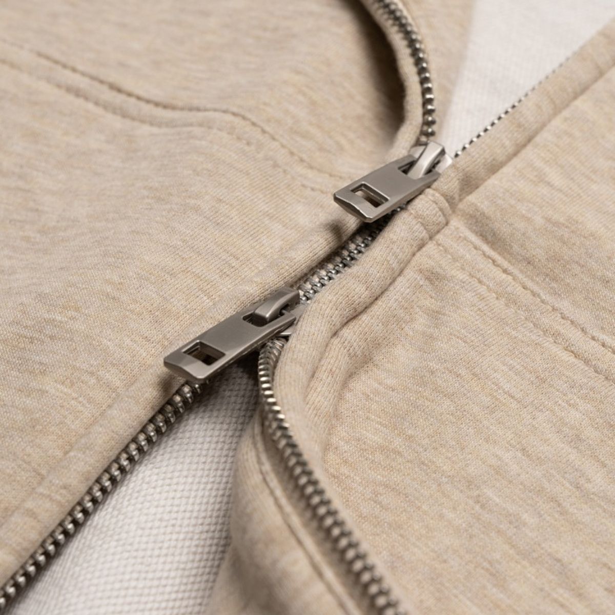 Embroidered Quiet Luxury Old Money Zip‑Up Hoodie