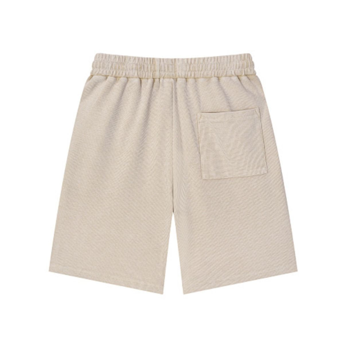 Bermudas con lavado vintage y salpicaduras de tinta