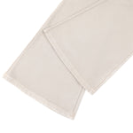 Heavyweight Washed Snow Wash Cotton Flare Pants for Women