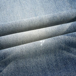 Vintage Splash Paint Washed Whisker Denim Pants