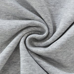 Mock Neck Drop Shoulder Sweatshirt Loose Sleeve Curved Hem