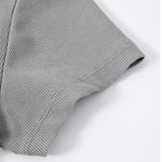 Vintage Washed Slim Fit Bodysuit Tee