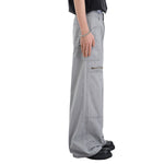 Multi-Pocket Baggy Utility with Zipper Detail Cargo Pants