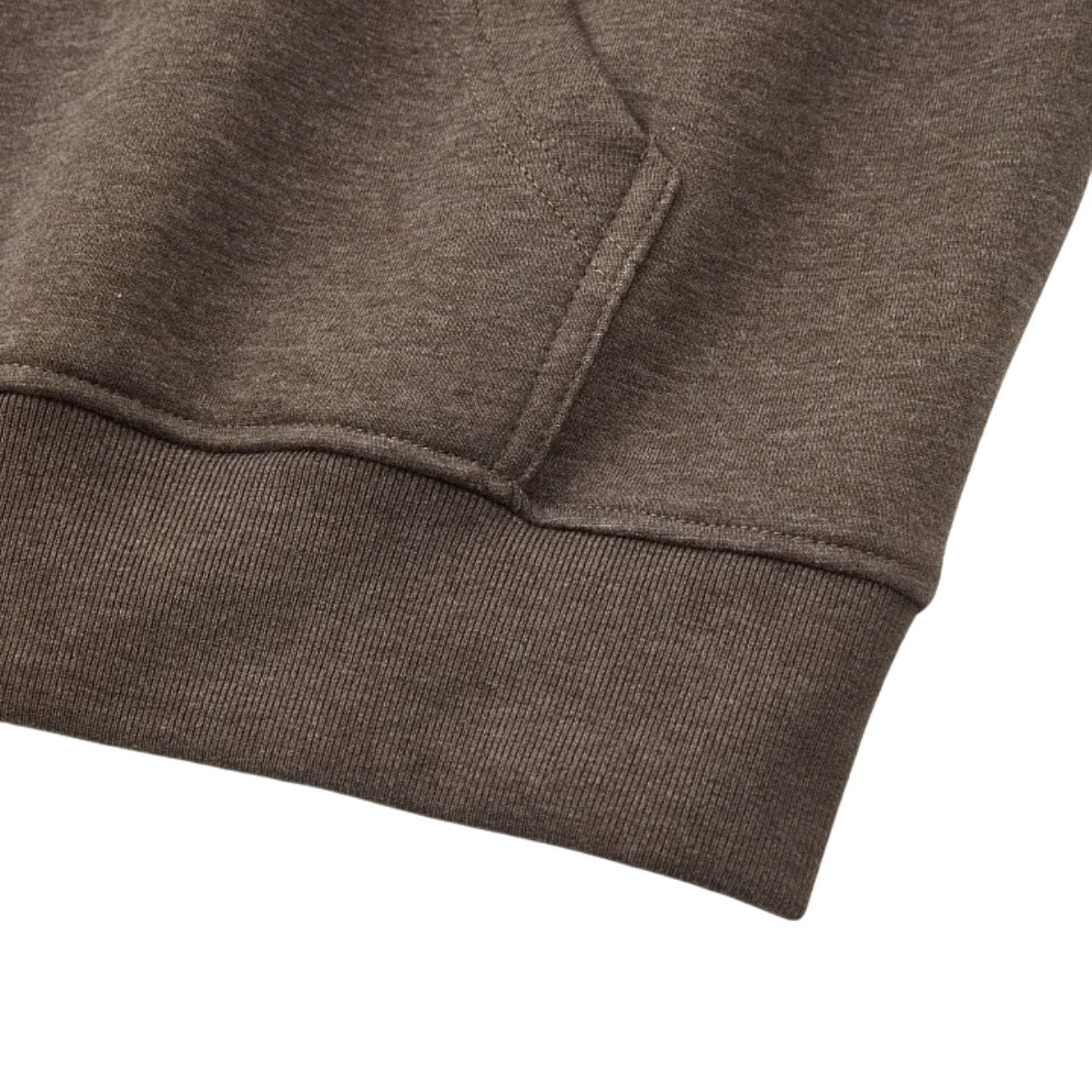 Quiet Luxury Melange Drop Shoulder Oversized Hoodie