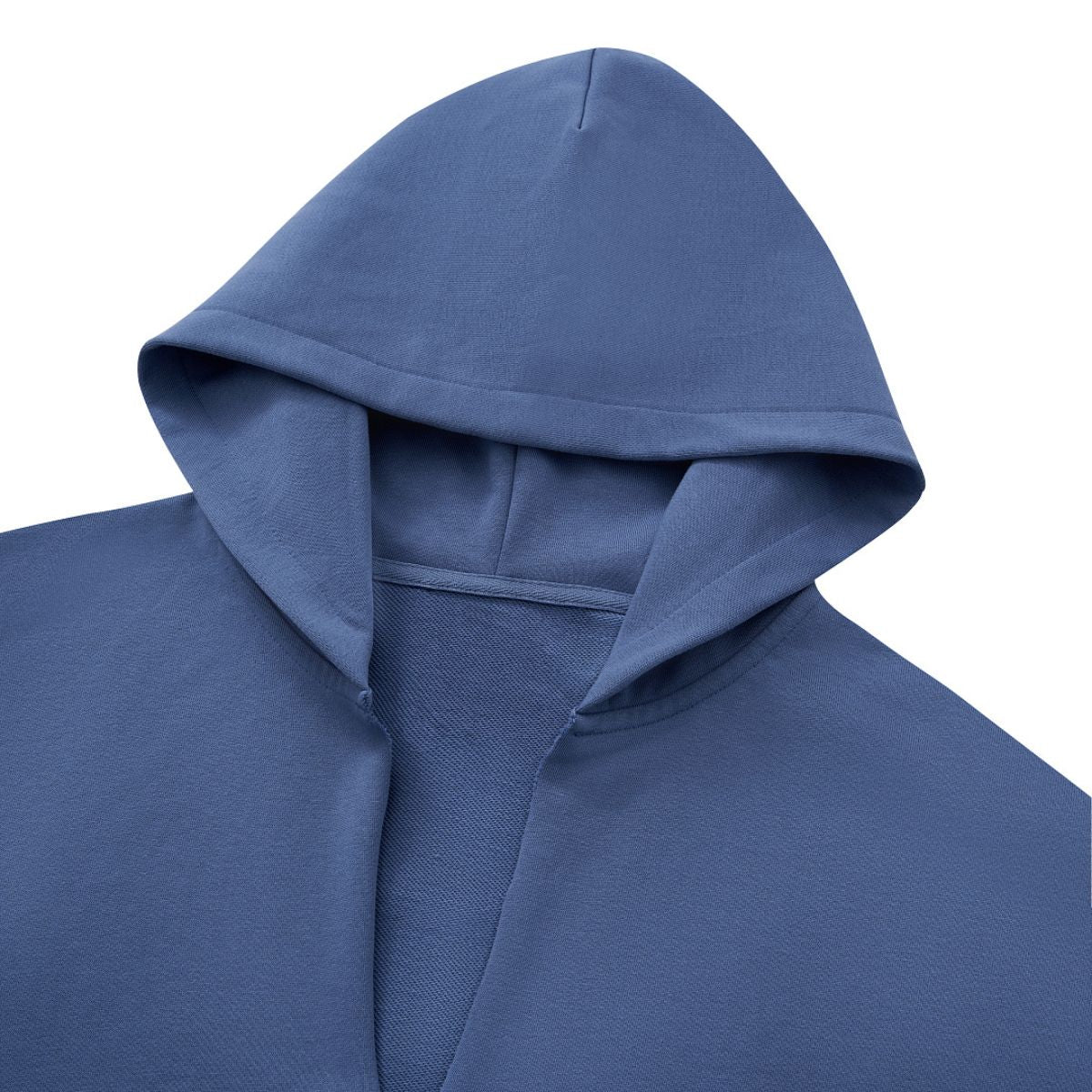 Old Money Drop‑Shoulder Loose V‑Neck Hoodie