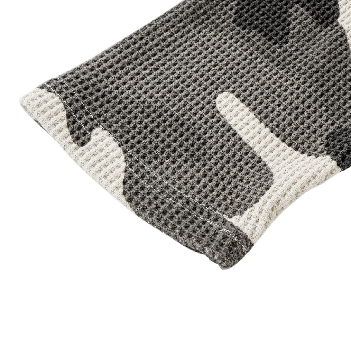 Reversible Double-Sided Waffle Camo Long Sleeve Shirt