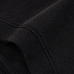 Black Washed Cotton Ripped Boxy Tee 270gsm