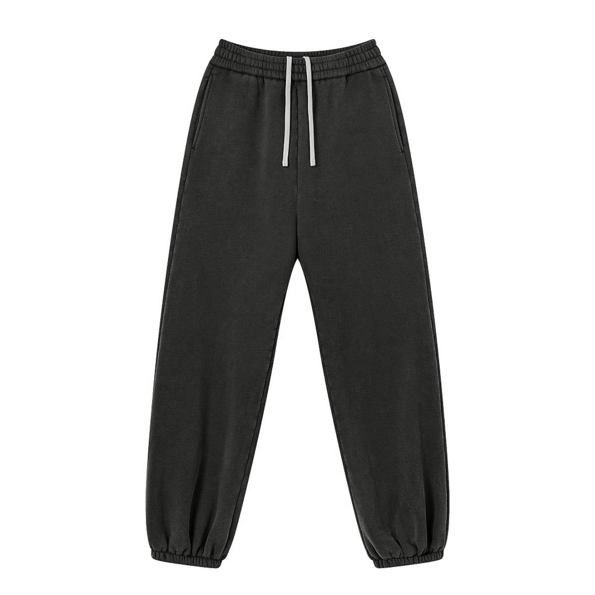 Jogger holgado descolorido y lavado