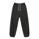 Jogger holgado descolorido y lavado