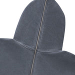 Vintage Washed Boxy Full Zip Hoodie Jacket