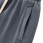 Vintage Washed Heavyweight Drawstring Wide Leg Casual Pants