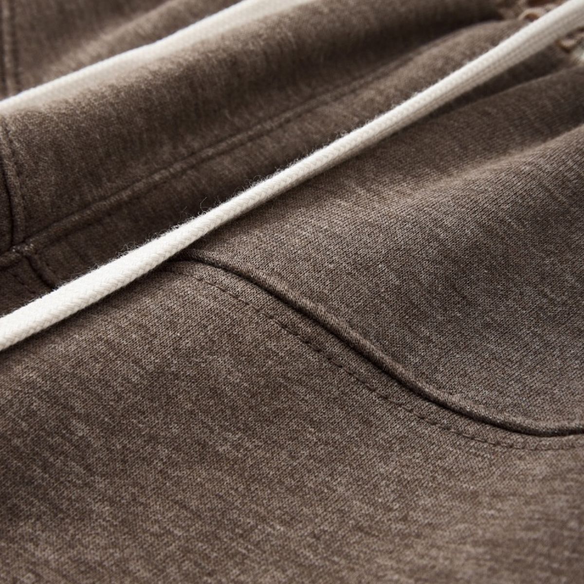 Quiet‑Luxury Old‑Money Heather Contrast Trousers