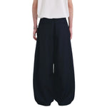 Solid Color Wide Leg Casual Pants