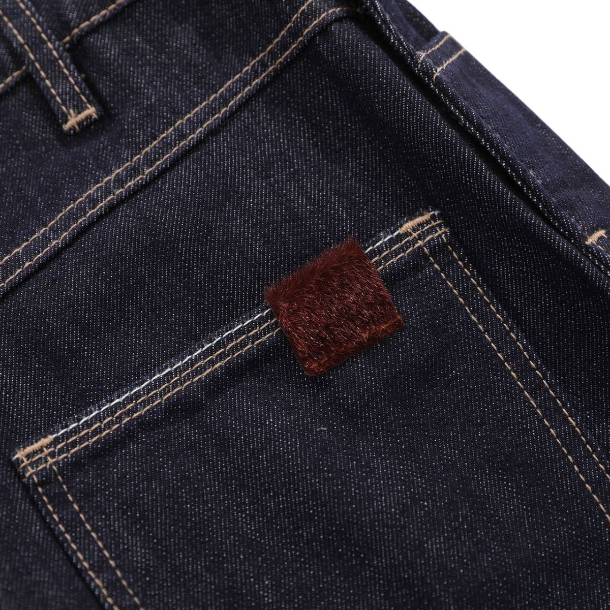 Vintage Washed Asymmetric Side Split Barrel Leg Jeans