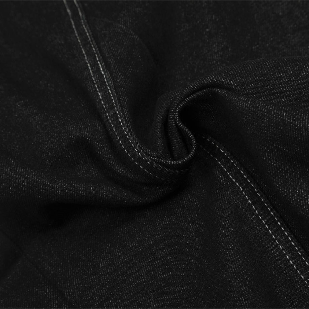 Men's Loose-Fit Pleated Scythe-Cut Wide-Leg Pants