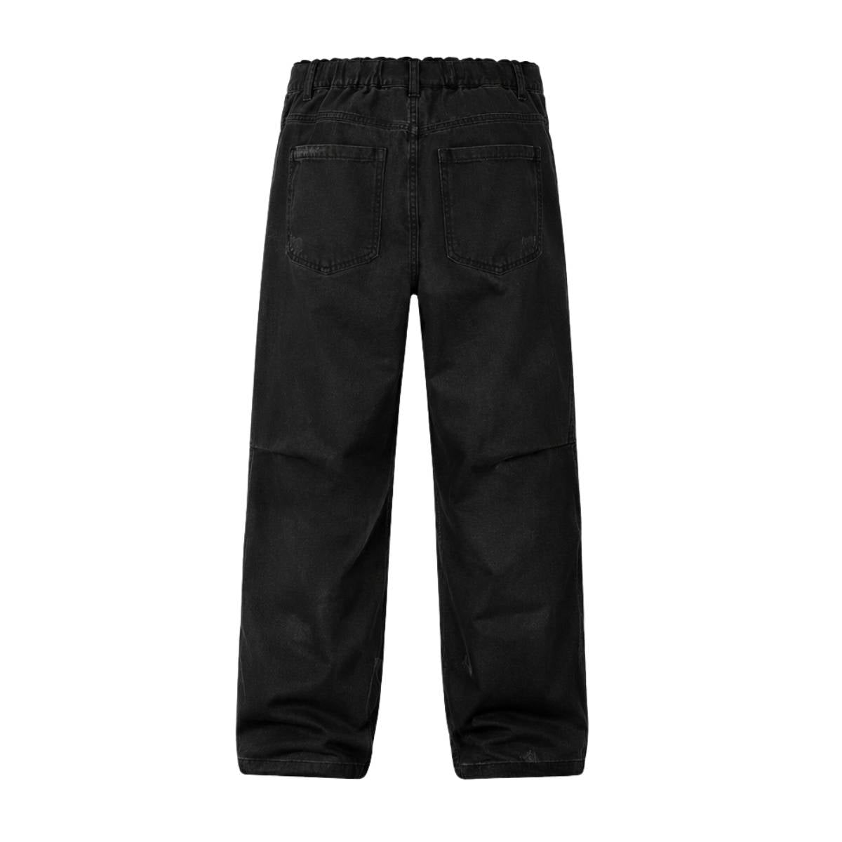 Vintage Striped Corduroy Patchwork Multi-Pocket Relaxed Wide-Leg Cargo Pants