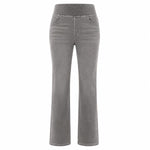 Vintage Washed High Waist Straight Leg Jeans