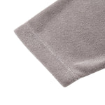 Retro Terry Cloth Polo Collar Sweatshirt