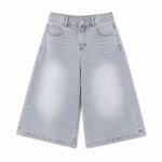 Bermudas con lavado vintage y salpicaduras de tinta