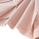 Soft and cozy knitted turtleneck slip sleeves fitted waist short women's jacket