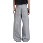 Multi-Pocket Baggy Utility with Zipper Detail Cargo Pants