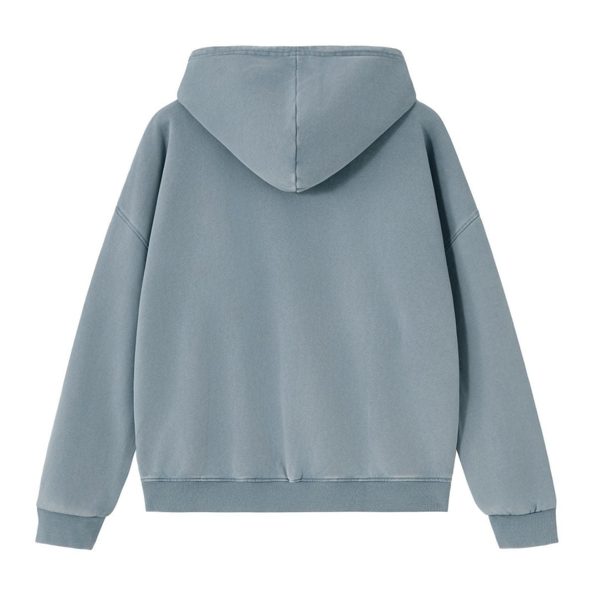 Cotton Heavyweight Washed Distressed Terry Hoodie